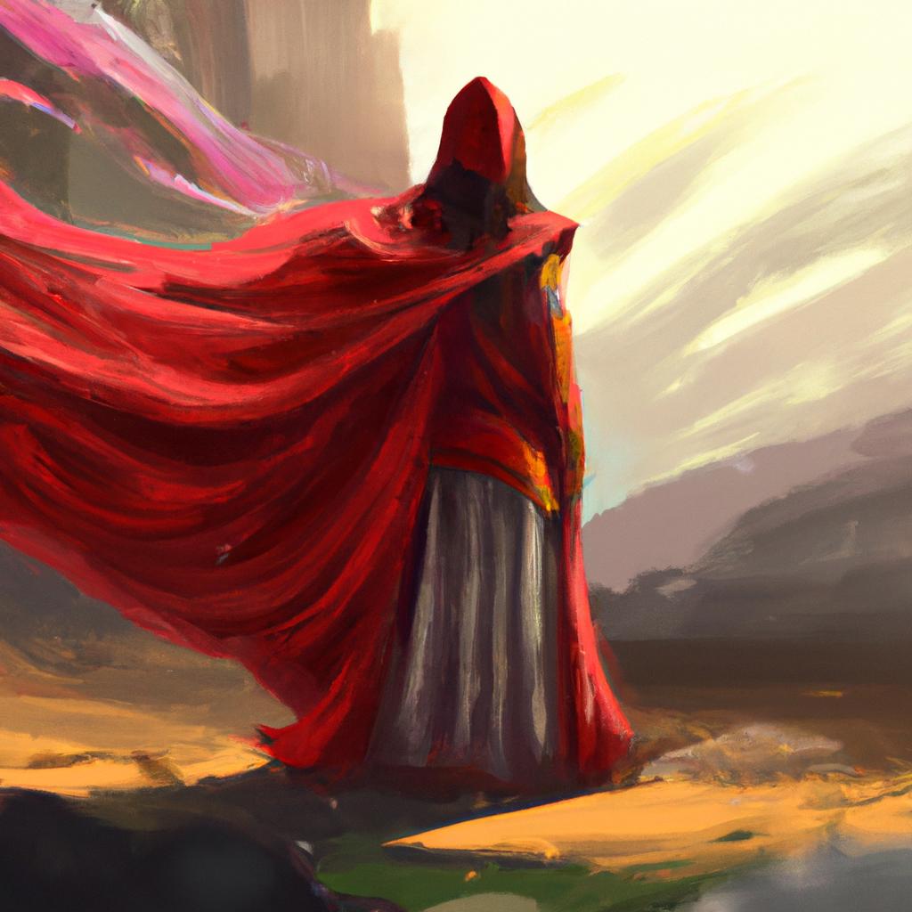 sonhar com manto vermelho2