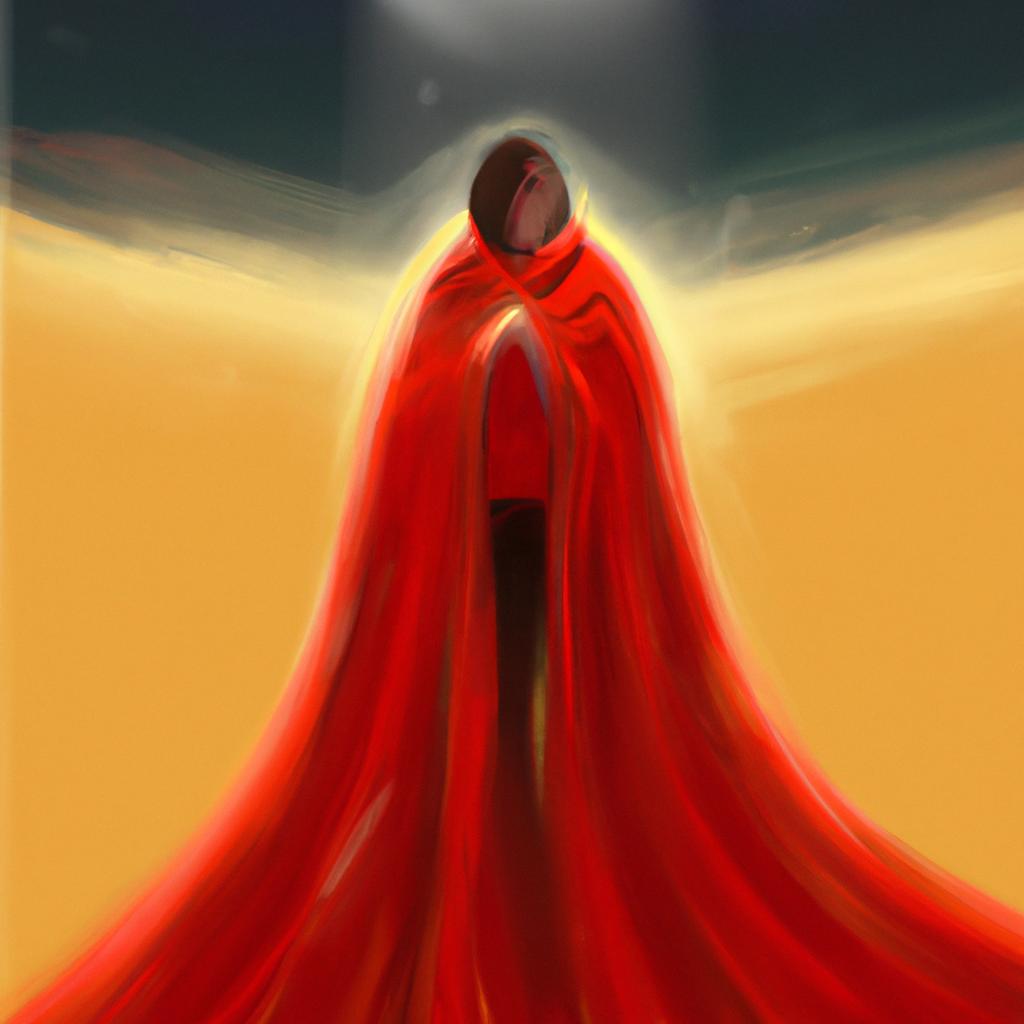 sonhar com manto vermelho3