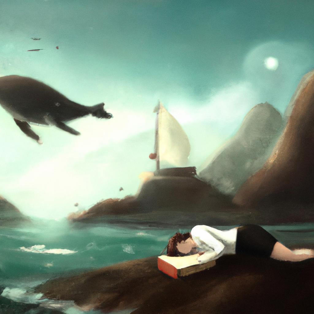 Imagem de capa do post Descubra o Significado de Sonhar com Mar na Bíblia! com um desenho digital