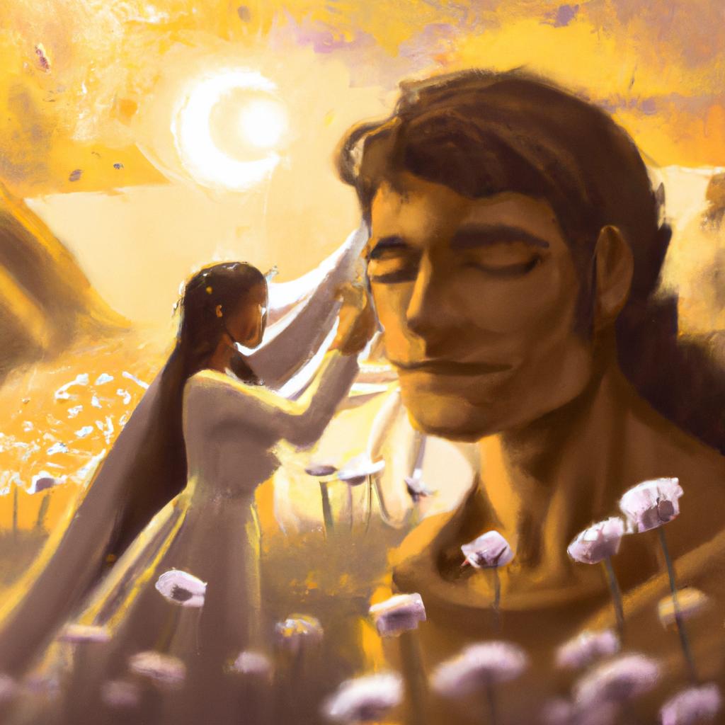 Imagem de capa do post "Descubra o Significado de Sonhar com Marido Brigando!" com um desenho digital