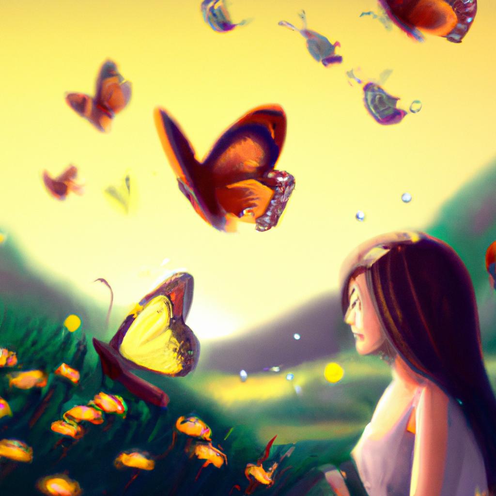 sonhar com mariposa atacando2