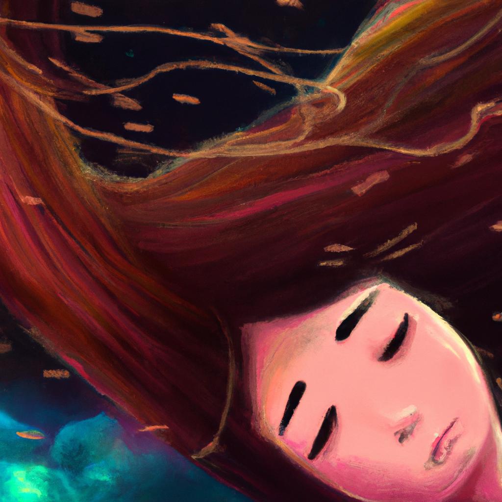 Imagem de capa do post "Descubra o Significado por Trás dos Sonhos com Mechas de Cabelo Caindo!" com um desenho digital