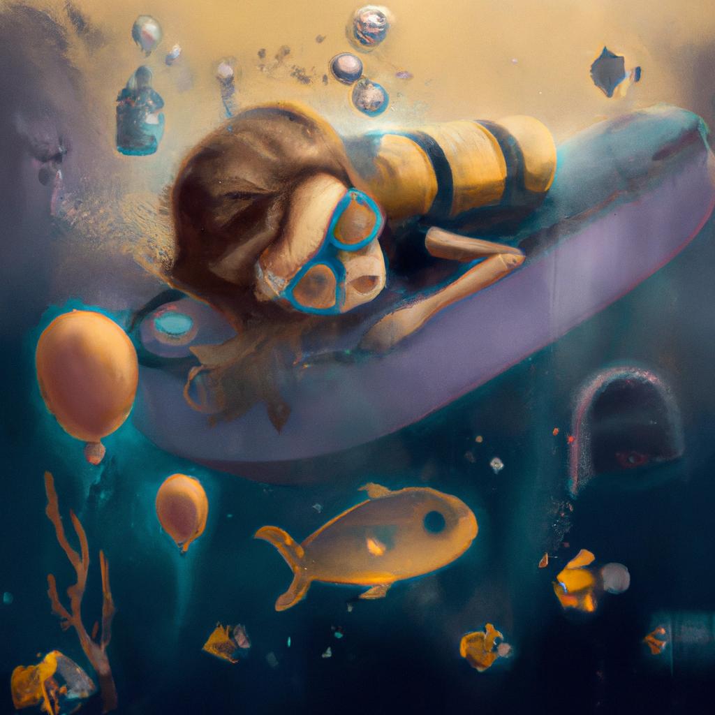 ilustação digital de 

 Descubra o Significado de Sonhar com Mergulho no Mar! 