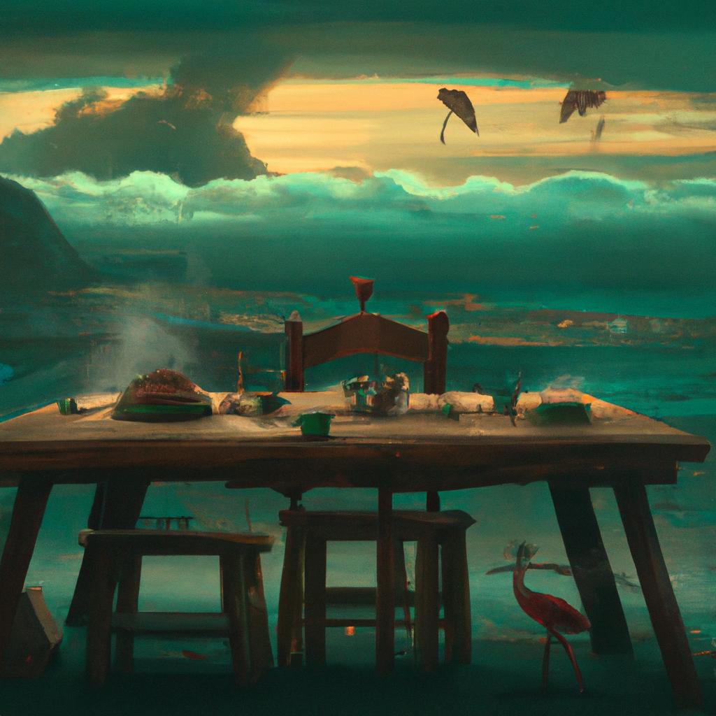 Imagem de capa do post Descubra o Significado de Sonhar com Mesa e Cadeiras de Madeira! com um desenho digital
