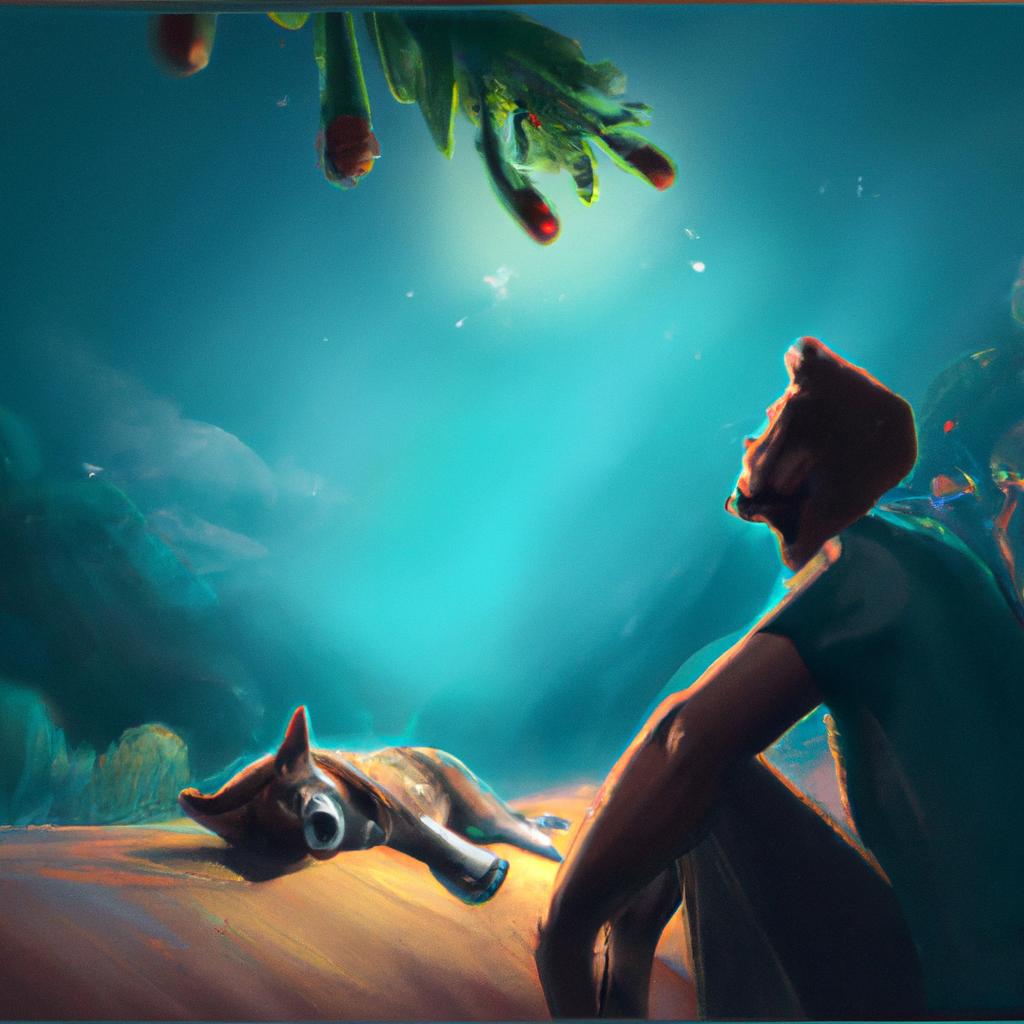Imagem de capa do post Sonhar com Meu Cachorro Que Já Morreu: Descubra o Significado! com um desenho digital