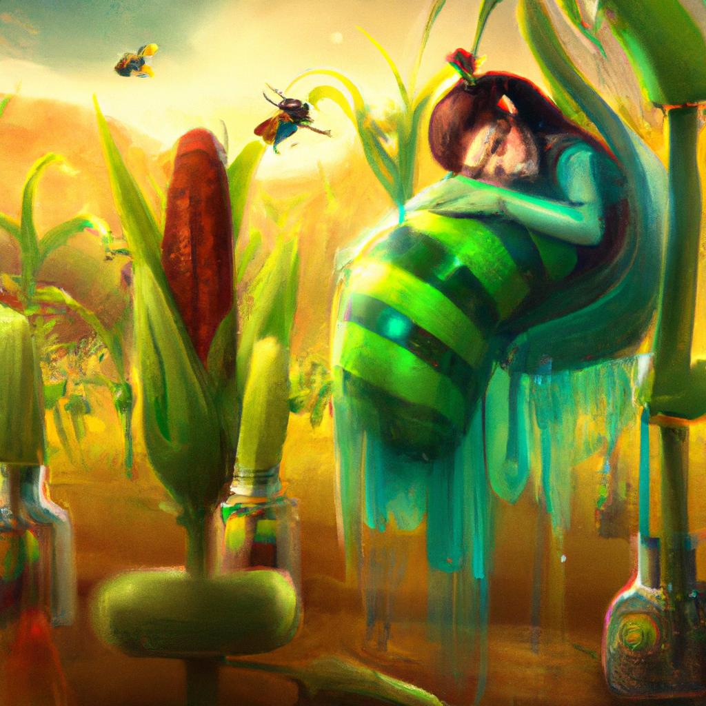 Imagem de capa do post "Descubra o que Significa Sonhar com Milho Verde e Jogo do Bicho!" com um desenho digital