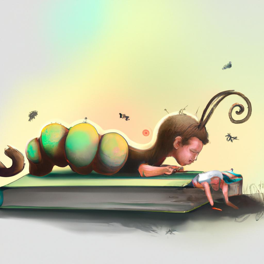 Imagem de capa do post "Descubra o que Significa Sonhar com Minhoca - Livro dos Sonhos!" com um desenho digital