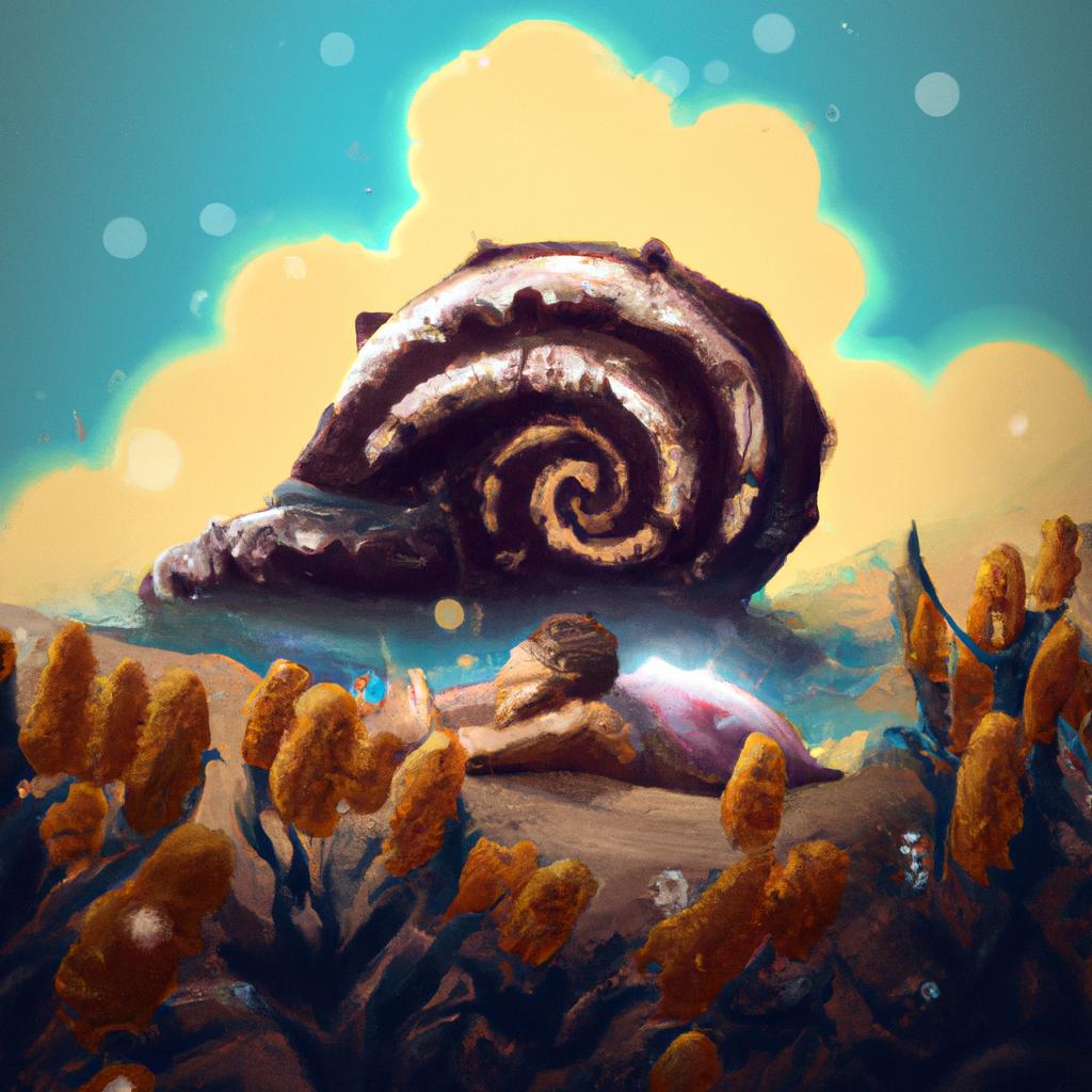 Imagem de capa do post Descubra o Significado de Sonhar com Molusco! com um desenho digital