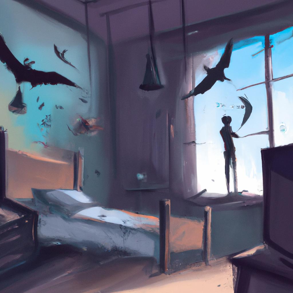 sonhar com morcego voando no quarto4