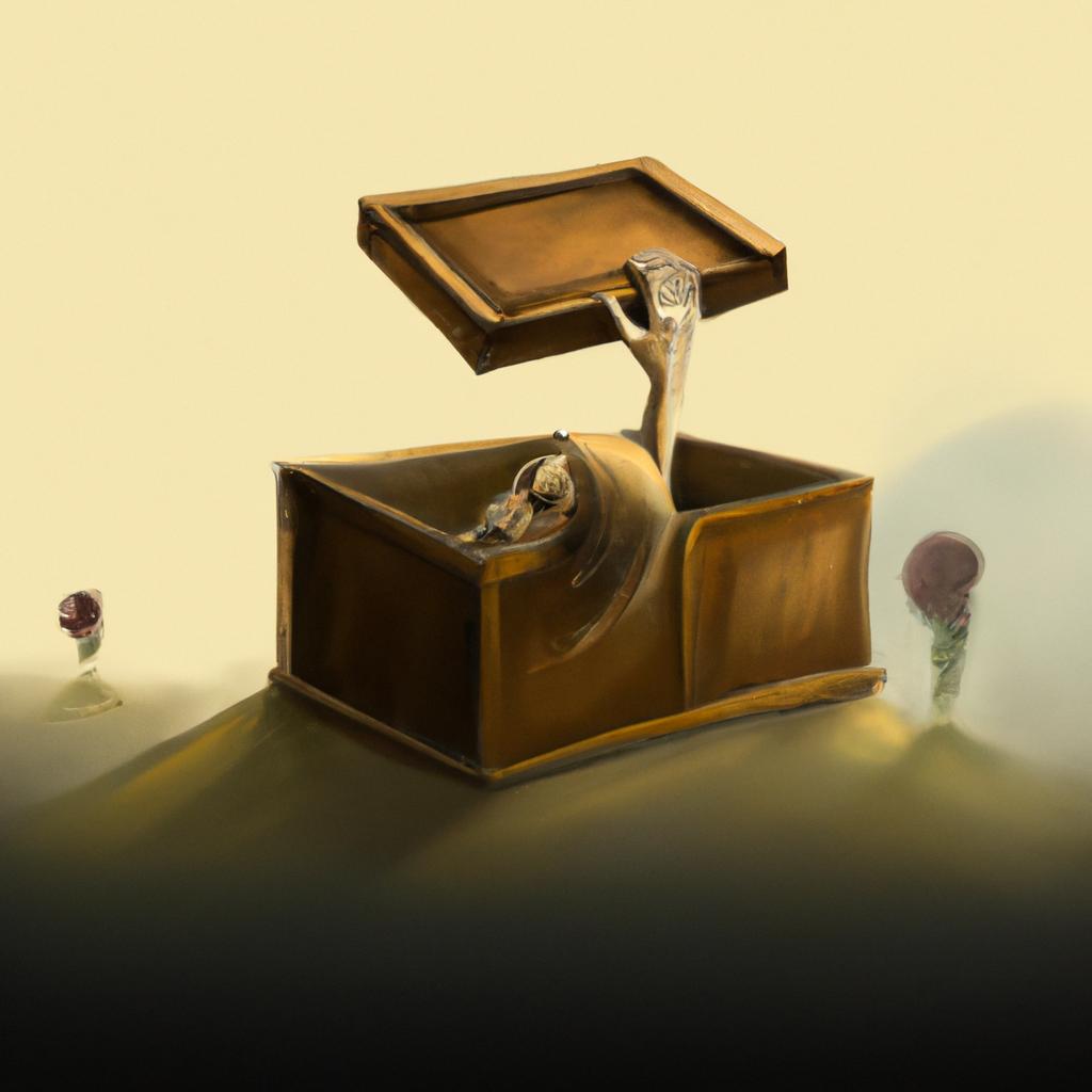 Imagem de capa do post "Morto Levantando do Caixão: O Significado dos Sonhos Revelado!" com um desenho digital