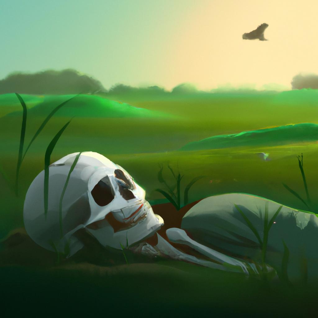 Imagem de capa do post "Sonhar com Morto Ressuscitando: Descubra o Significado!" com um desenho digital