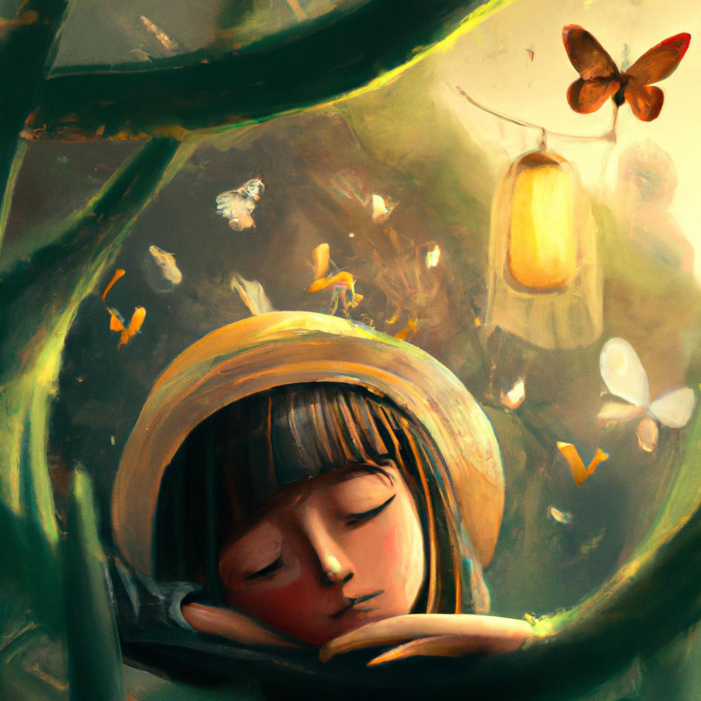 Imagem de capa do post "Descubra o Significado de Sonhar com Mosquiteiro!" com um desenho digital