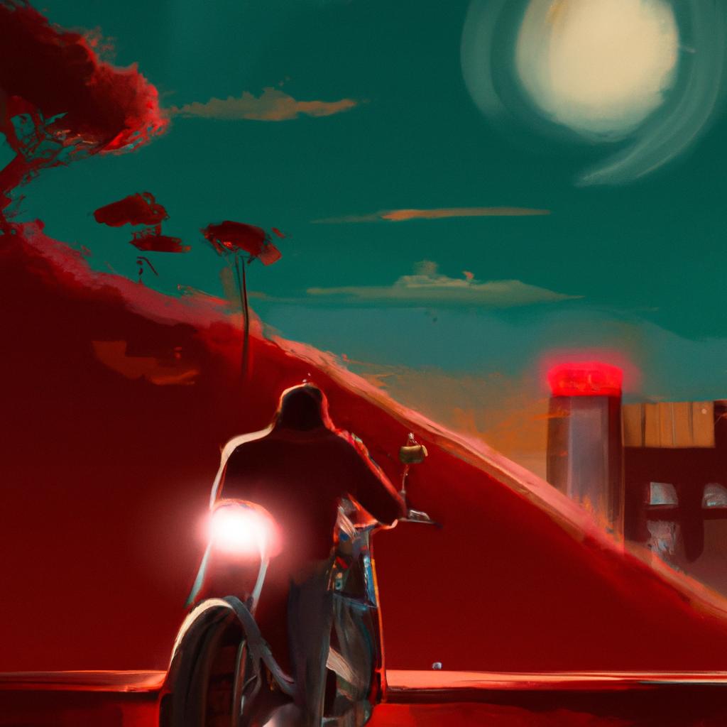 sonhar com moto vermelha4