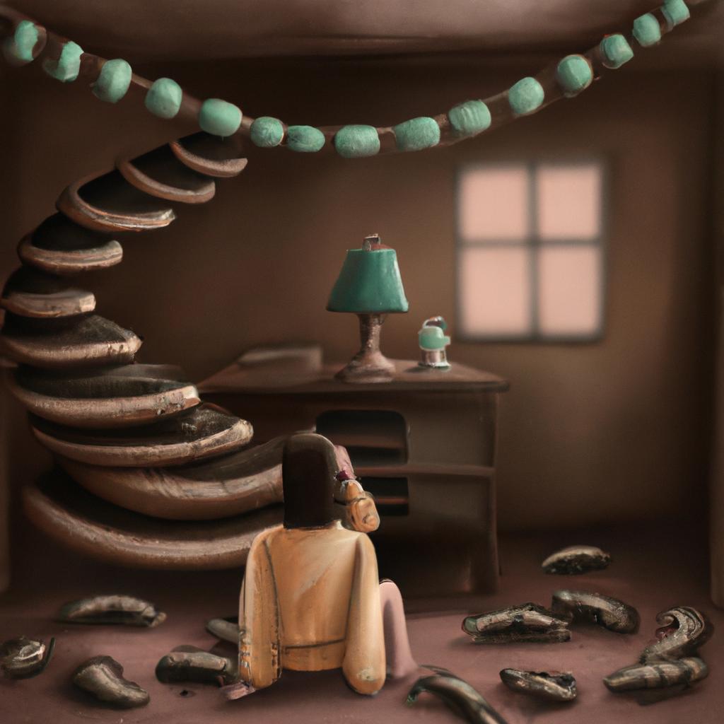 Imagem de capa do post "Sonhar com Cobras Dentro de Casa: O que Significa?" com um desenho digital