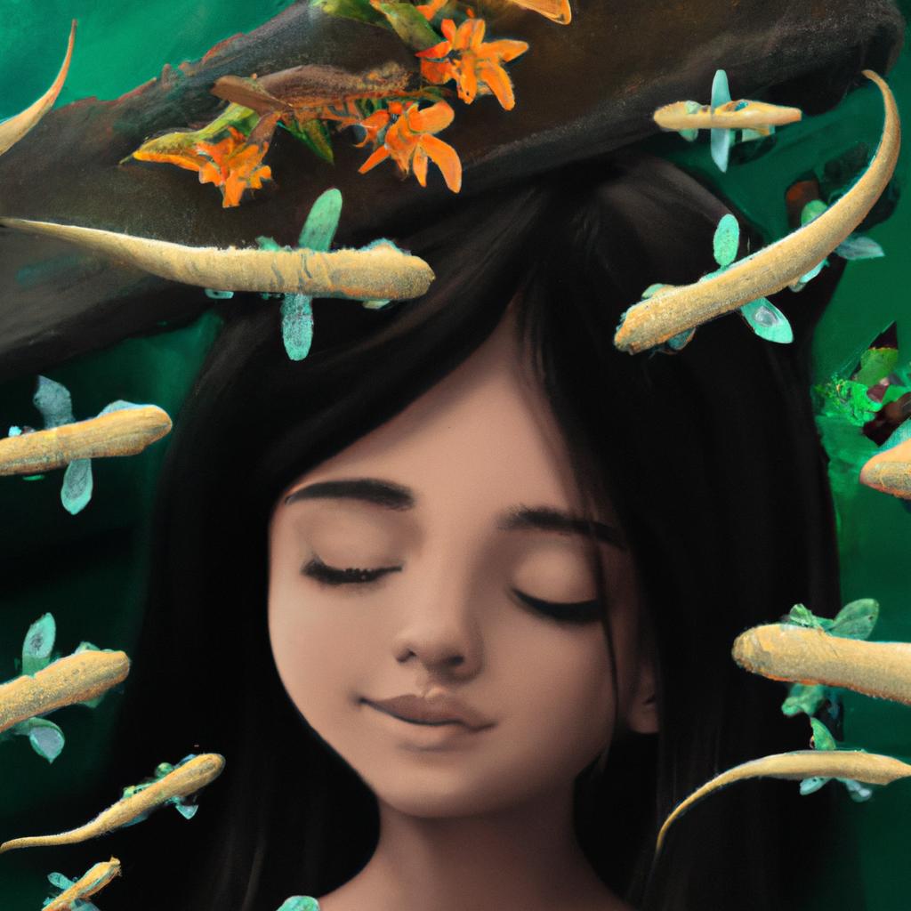 Imagem de capa do post "Descubra o Significado de Sonhar com Muitas Lagartixas!" com um desenho digital