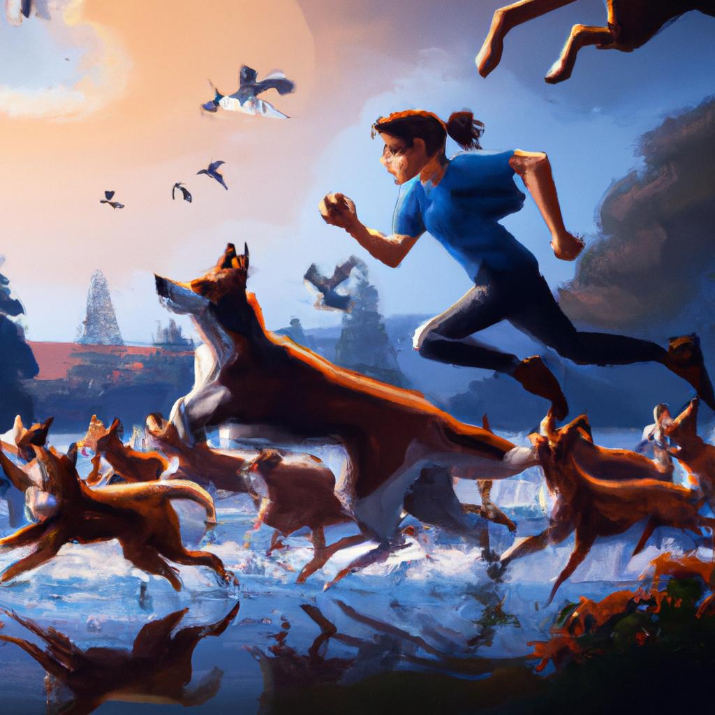 sonhar com muitos cachorros correndo2