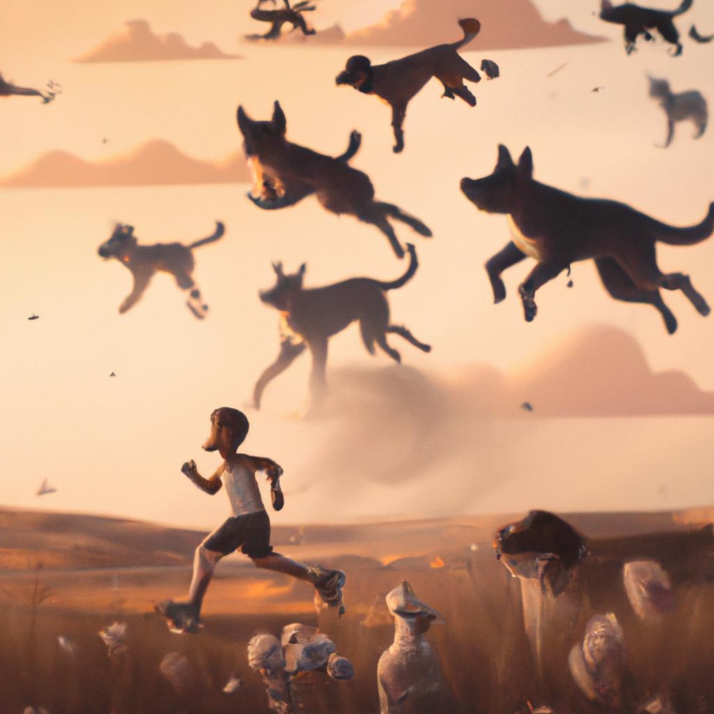 sonhar com muitos cachorros correndo4