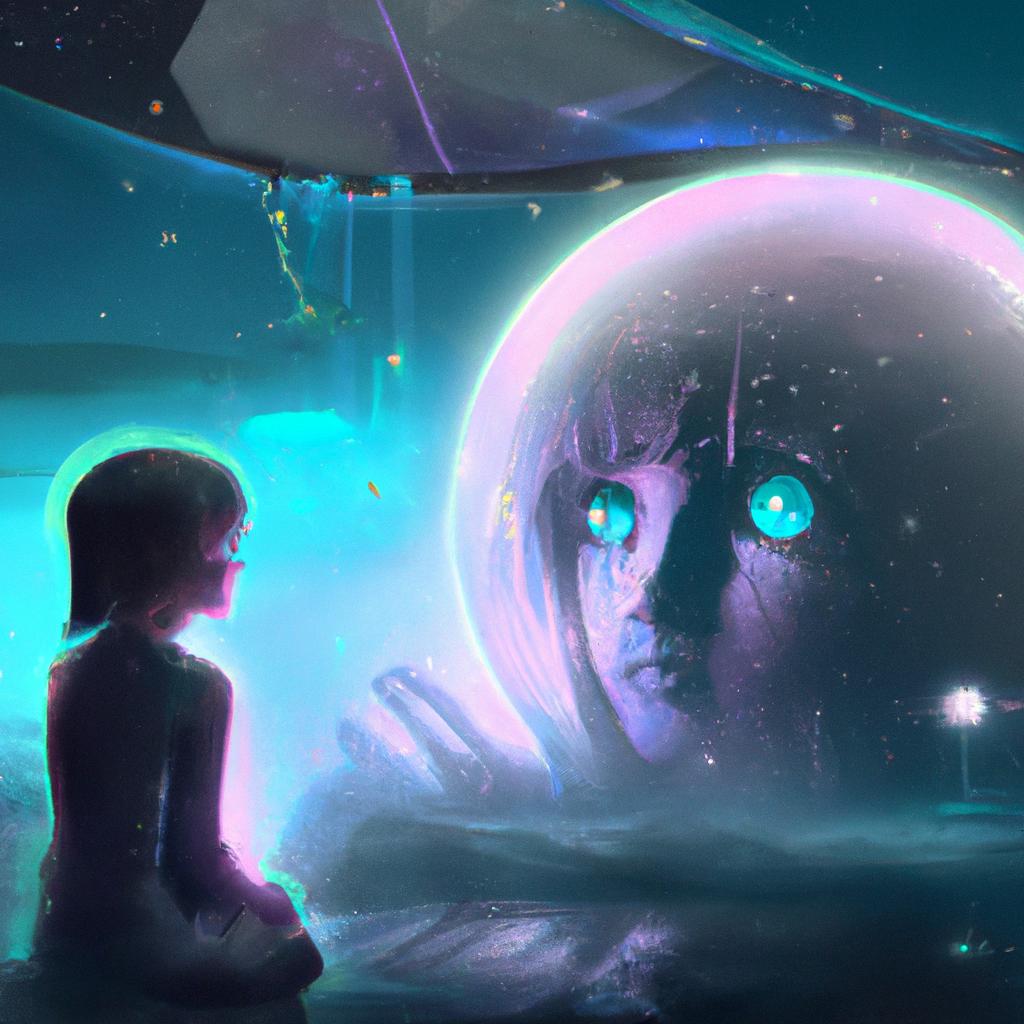 Imagem de capa do post "Descubra o Significado de Sonhar com Nascimento de Criança!" com um desenho digital