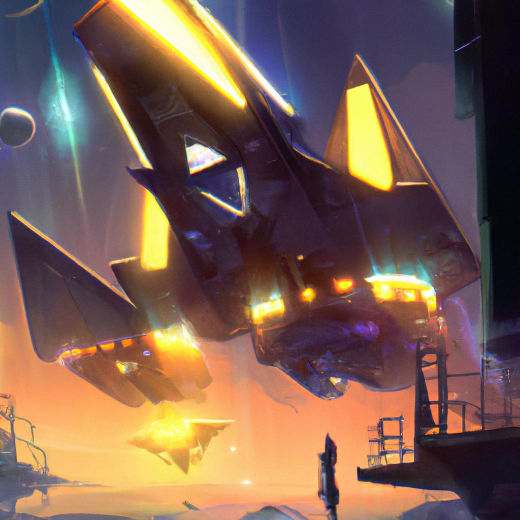 Imagem de capa do post Descubra o que Significa Sonhar com Nave em 60 Caracteres! com um desenho digital