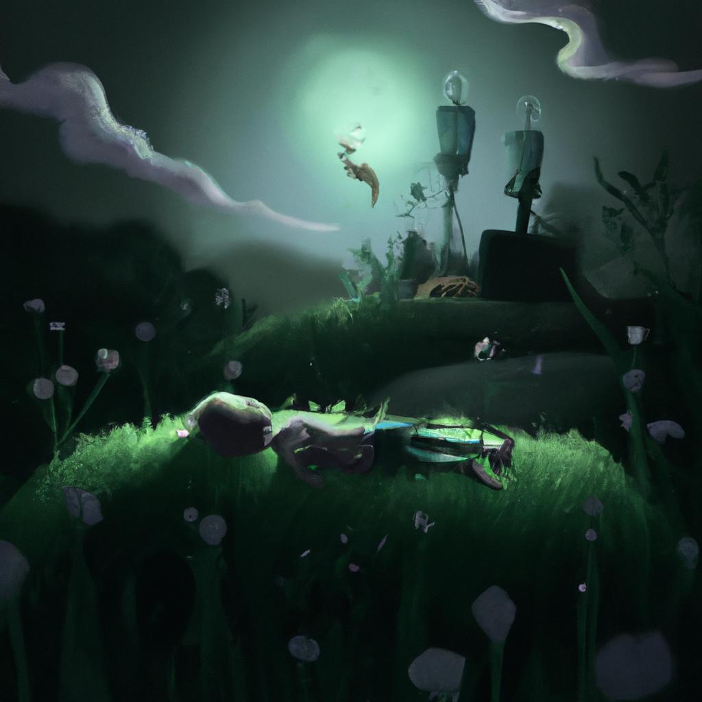 Imagem de capa do post "Descubra o Significado do Sonho com Nenem Morto!" com um desenho digital