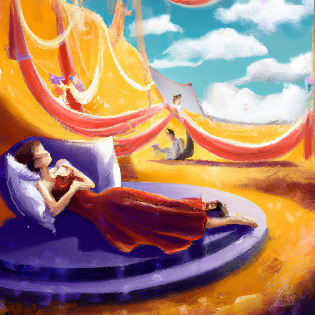 Imagem de capa do post "Descubra o Significado de Sonhar com Noivado!" com um desenho digital