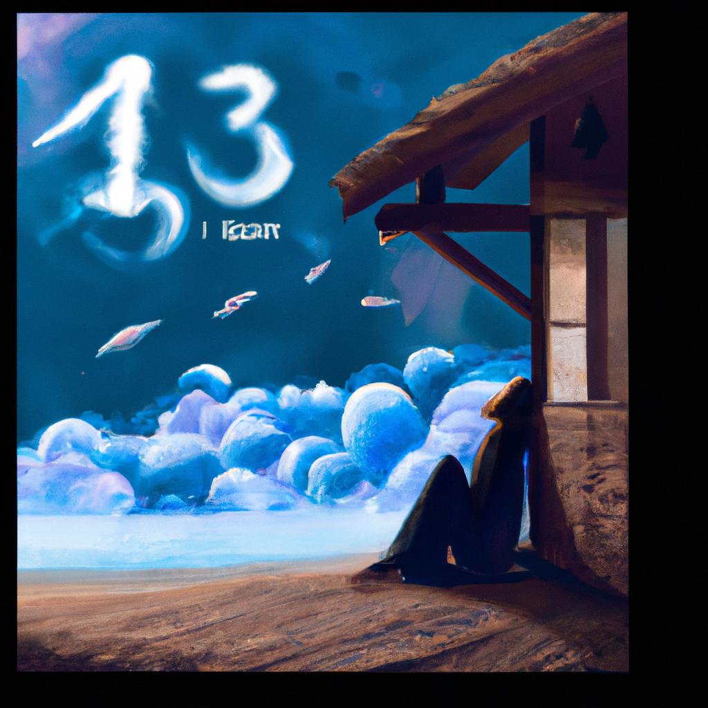 Imagem de capa do post Descubra o que Significa Sonhar com o Número 13 com um desenho digital