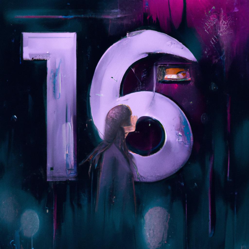 Imagem de capa do post Descubra o que Significa Sonhar com o Número 16! com um desenho digital