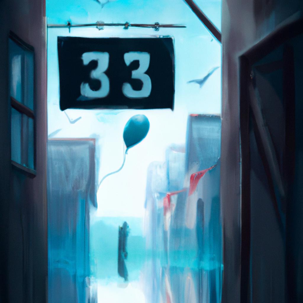 Imagem de capa do post "Descubra o Significado Oculto de Sonhar com o Número 37!" com um desenho digital