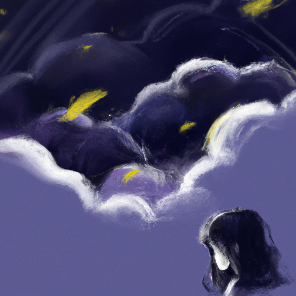 sonhar com nuvens escuras3