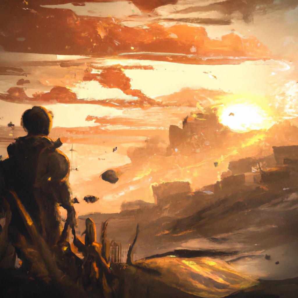 Imagem de capa do post Sonhar com o Apocalipse: Descubra o que Significa! com um desenho digital