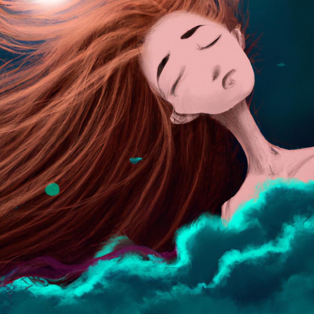 Imagem de capa do post "Sonhar com Cabelo Caindo: O Significado Revelado!" com um desenho digital