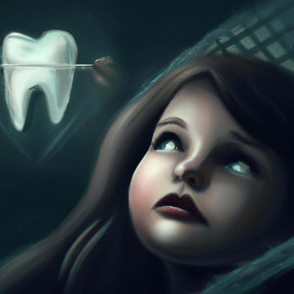 Imagem de capa do post Sonhar com Dentes Caindo: Descubra o que Significa! com um desenho digital