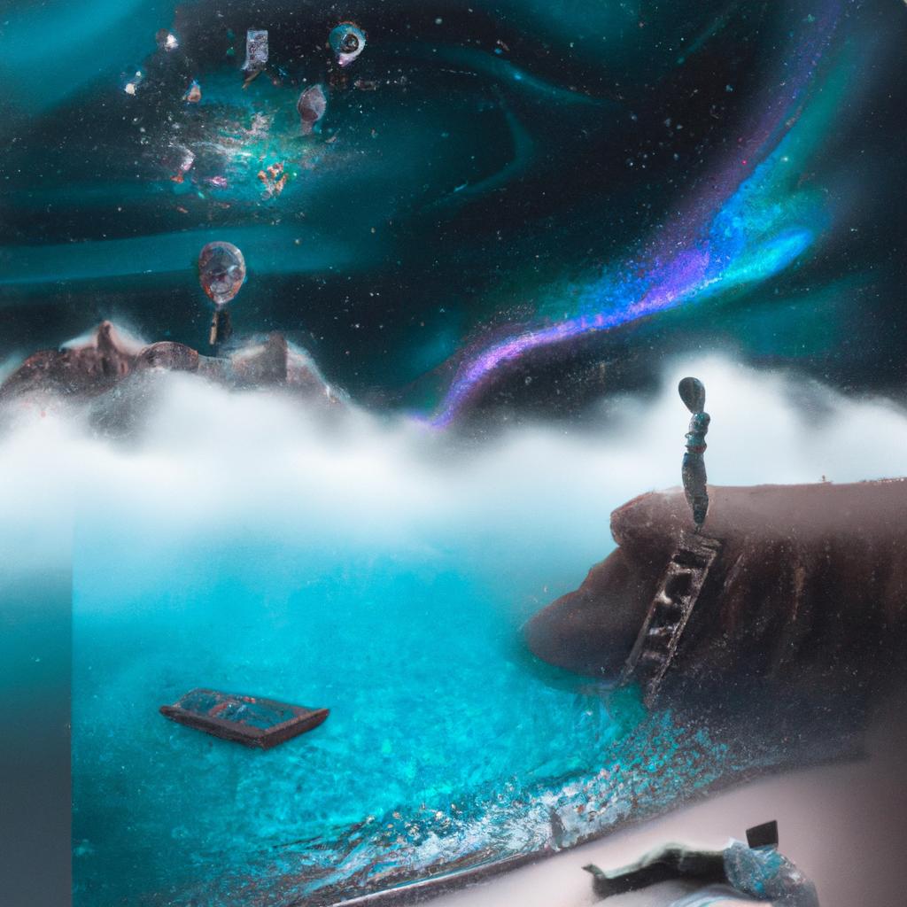 Imagem de capa do post "Sonhar com Obra de Arte: Descubra o Significado!" com um desenho digital