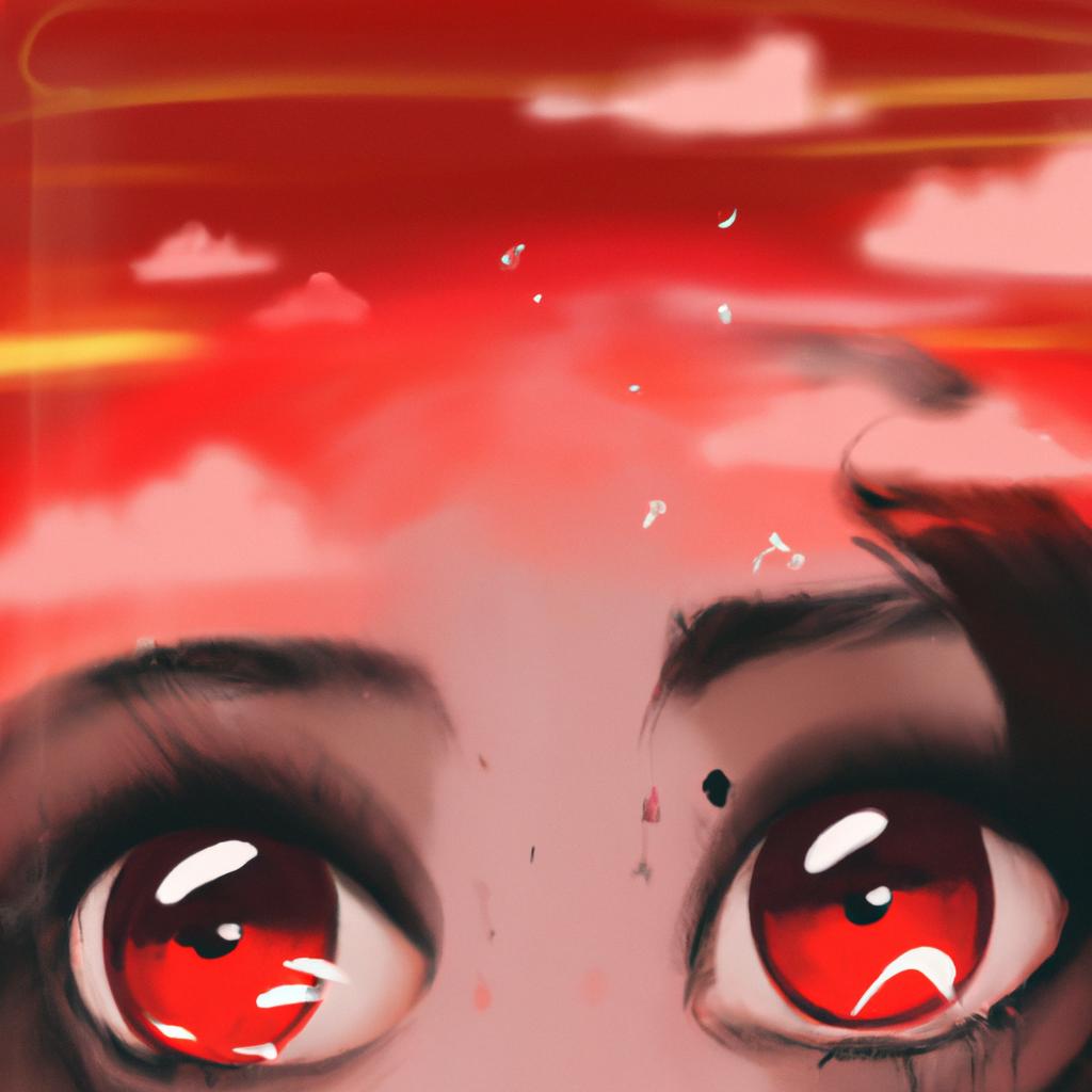 sonhar com olho vermelho3