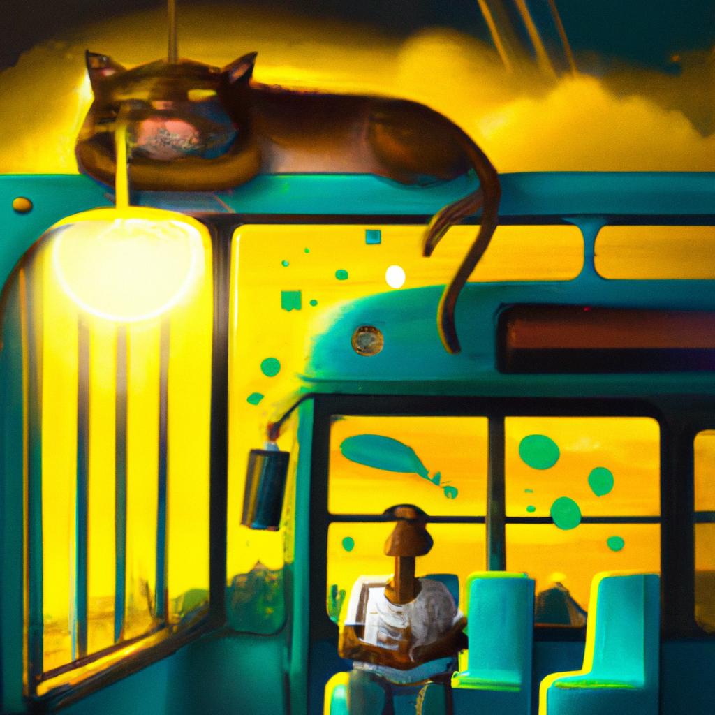 Imagem de capa do post "Sonhar com Ônibus no Jogo do Bicho: Descubra o Significado!" com um desenho digital