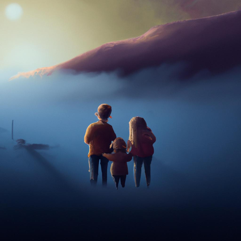 Imagem de capa do post "Descubra o Significado de Sonhar com os Irmãos!" com um desenho digital