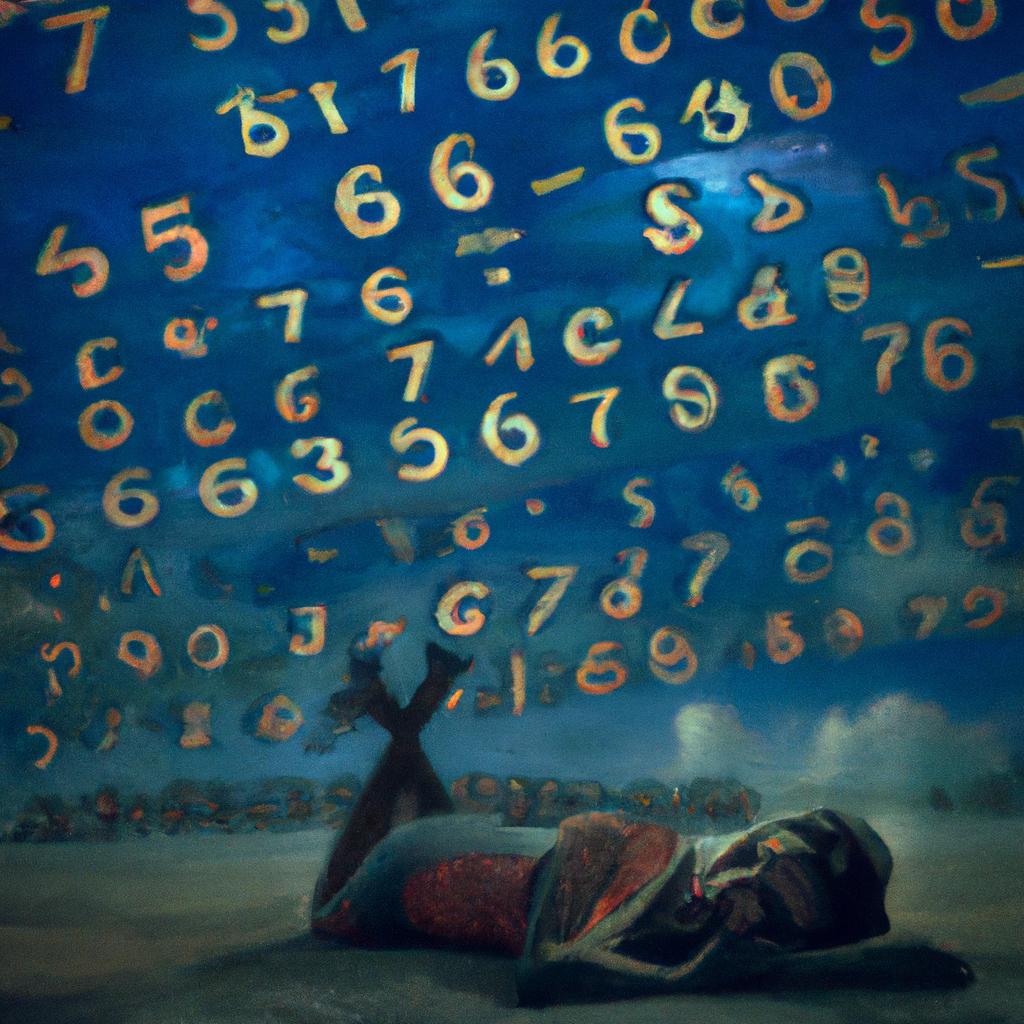 Imagem de capa do post Descubra o Significado de "Sonhar com Números" com um desenho digital