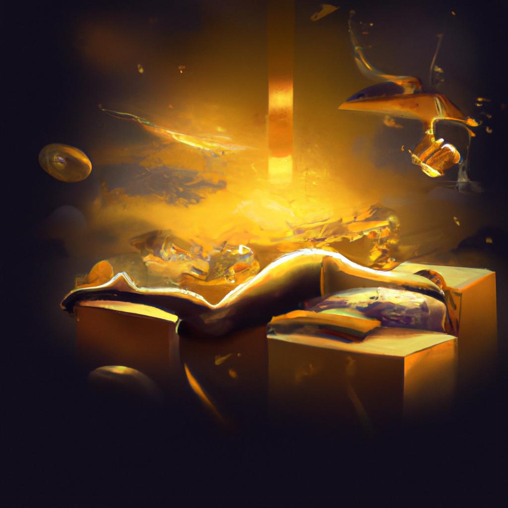 Imagem de capa do post "Sonhar com Ouro e Bom: Descubra o Significado dos Seus Sonhos"! com um desenho digital