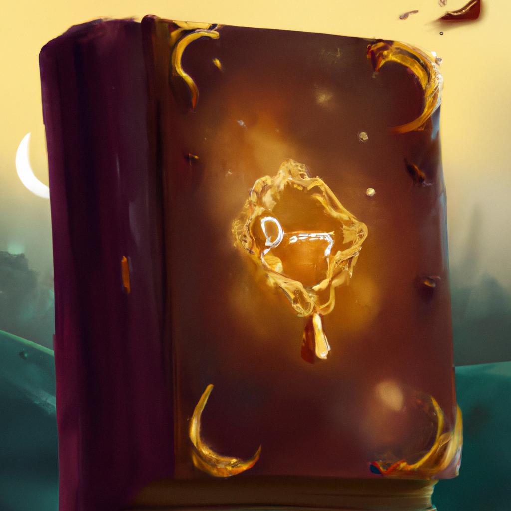 Imagem de capa do post "O Livro dos Sonhos Revela o que Significa Sonhar com Ouro!" com um desenho digital