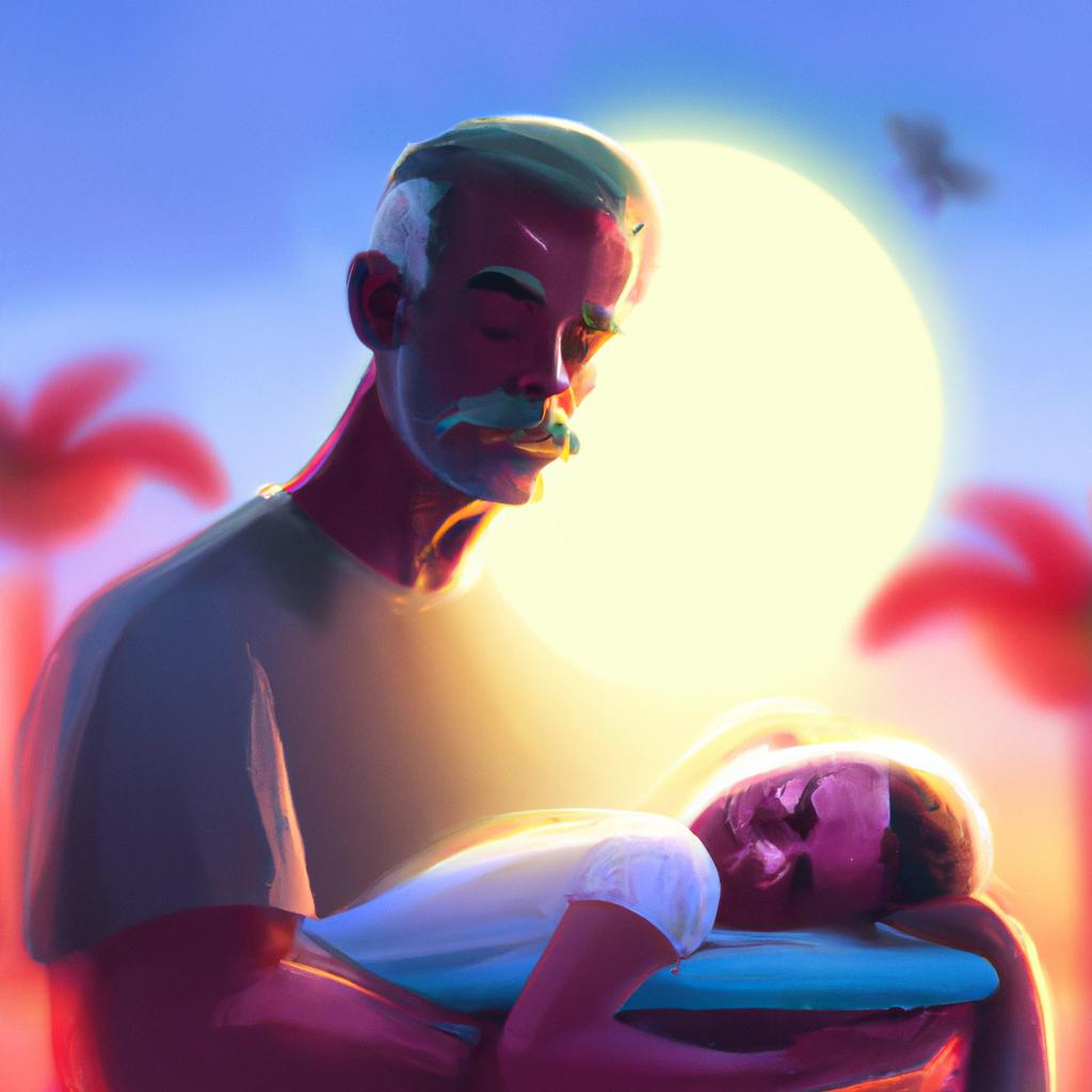 Imagem de capa do post "Sonhar com Pai e Mãe Falecidos: Um Significado Inexplicável!" com um desenho digital