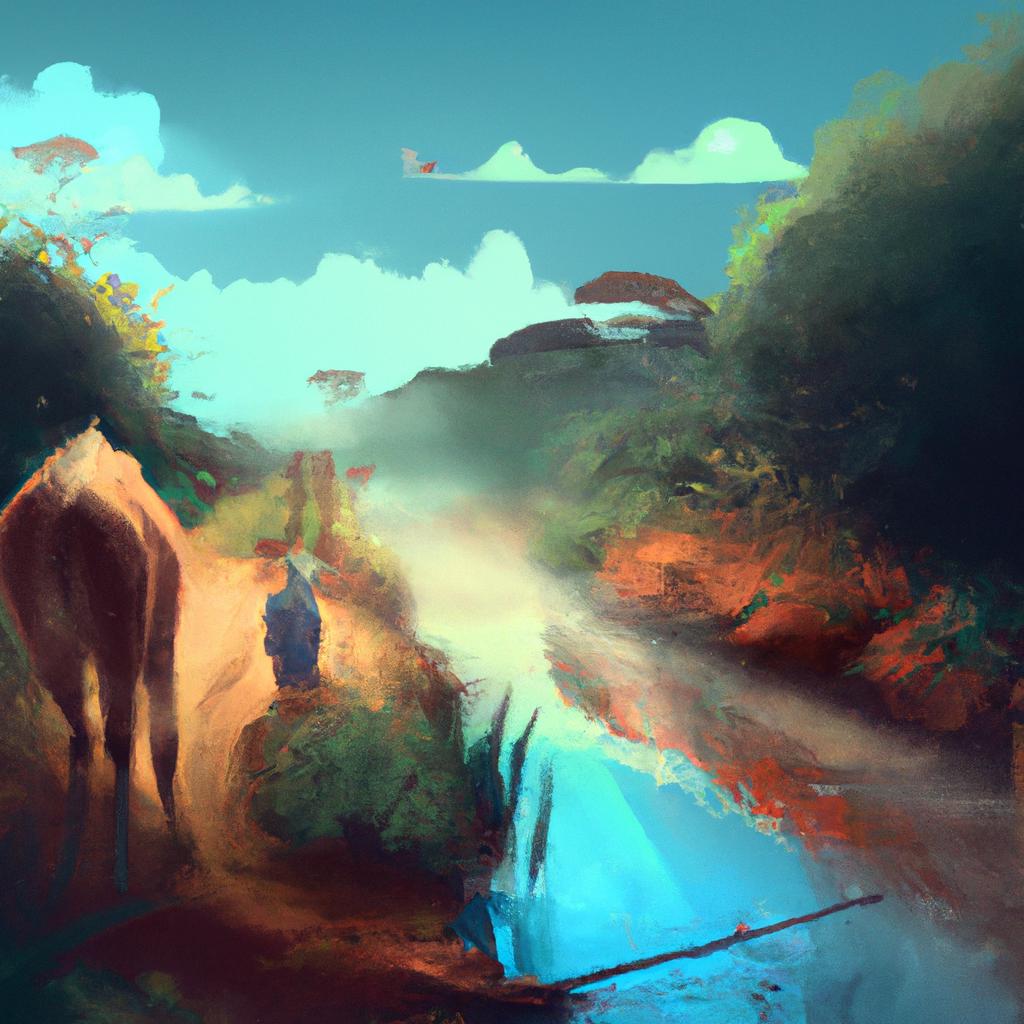 Imagem de capa do post "O Significado Secreto de Sonhar com Pantanal Revelado!" com um desenho digital