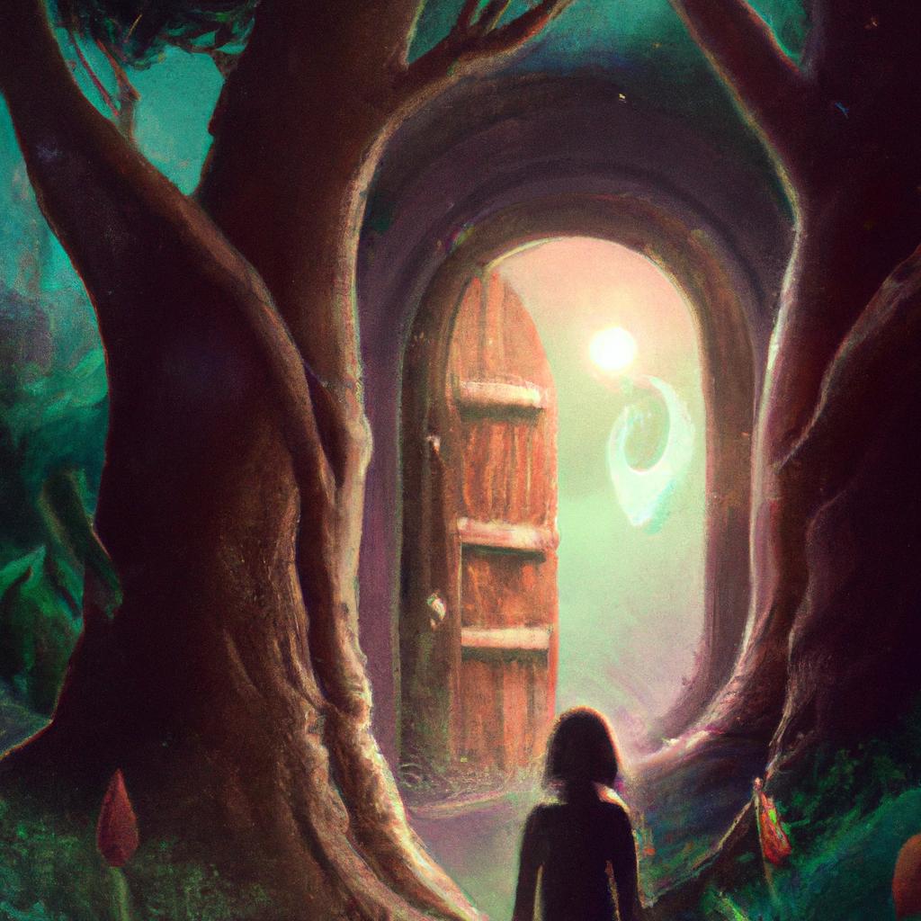 Imagem de capa do post "Descubra o Significado de Sonhar com Passagem Secreta!" com um desenho digital