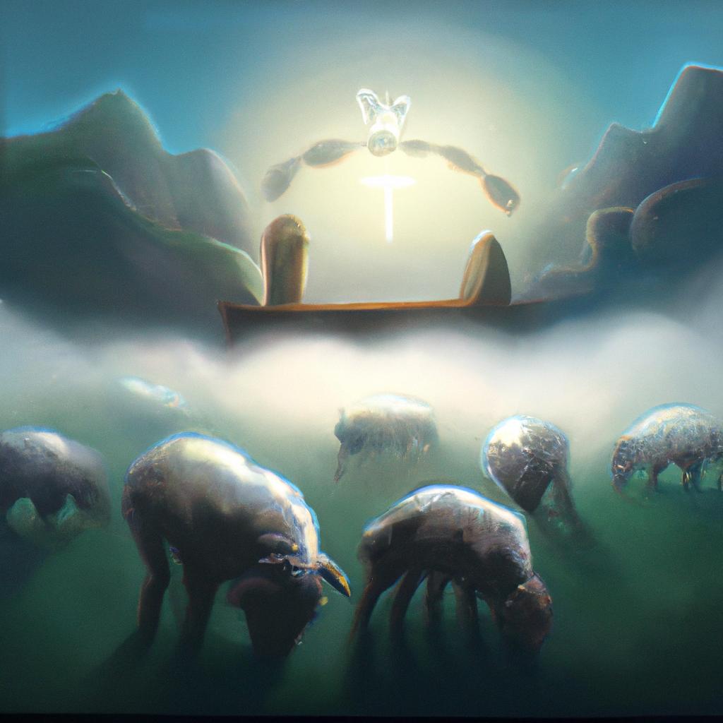 Imagem de capa do post "Sonhar com Pastor da Igreja? Entenda os Significados!" com um desenho digital