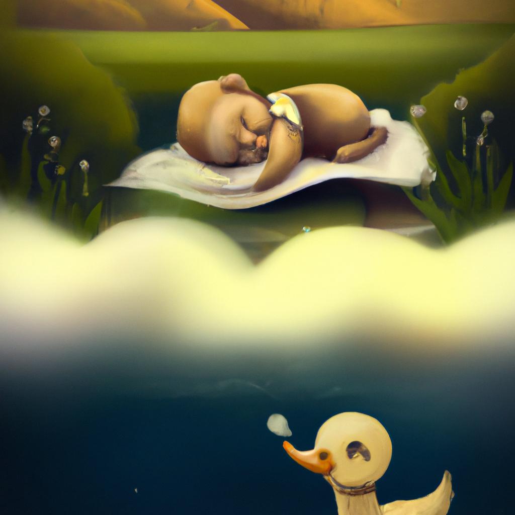 Imagem de capa do post Sonhar com Patinho Filhote: Descubra o Significado! com um desenho digital