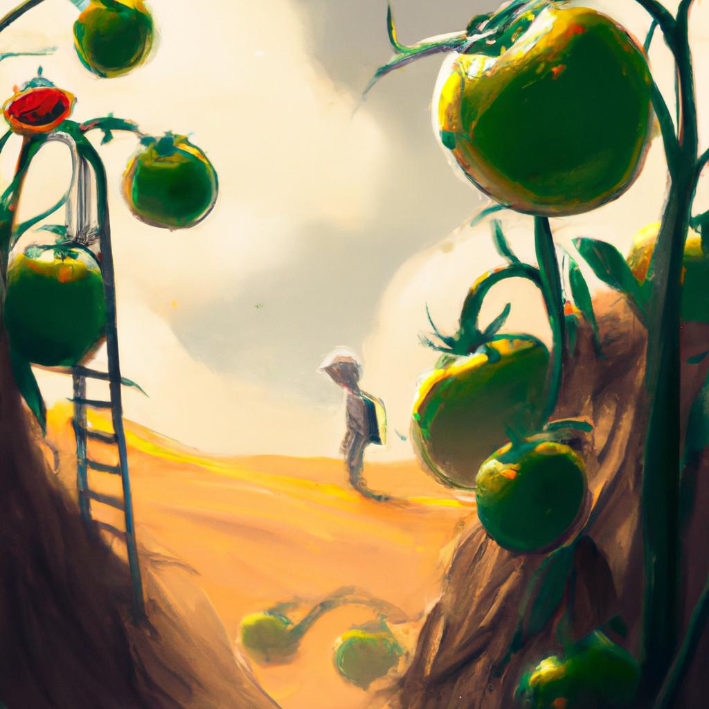 sonhar com pe de tomate verde2