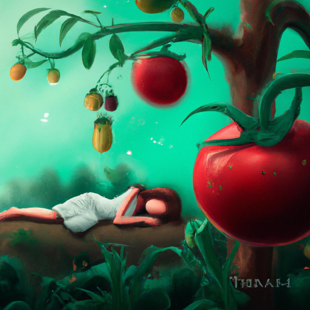 sonhar com pe de tomate verde3