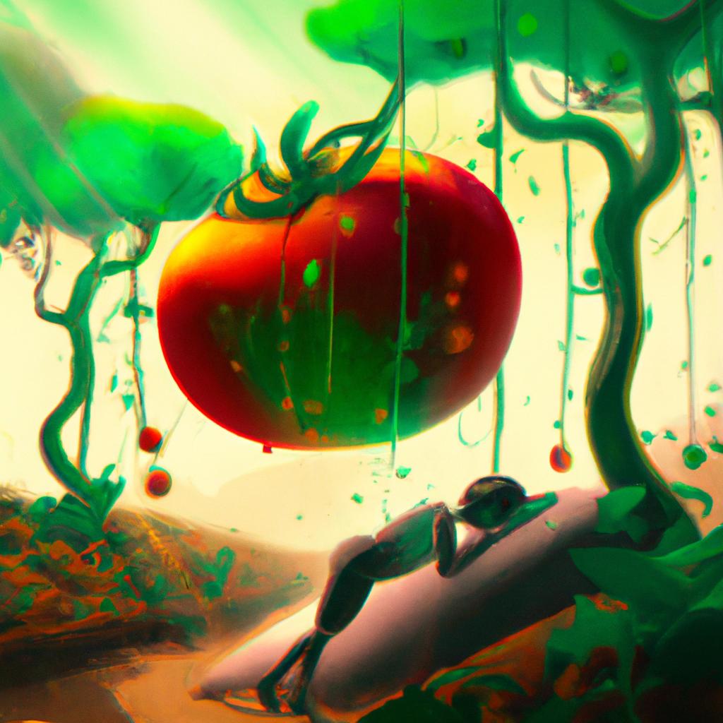 sonhar com pe de tomate verde4