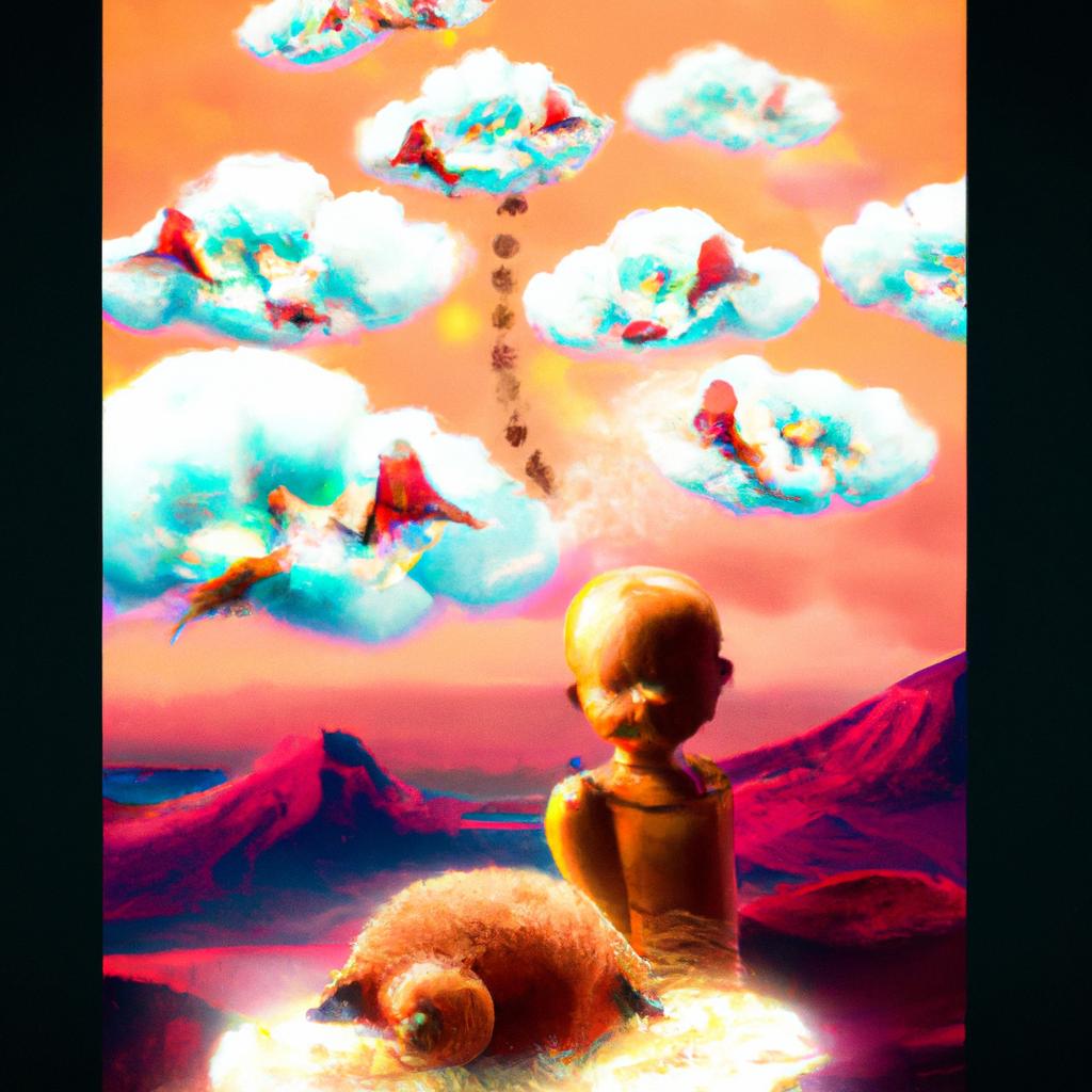 Imagem de capa do post "Sonhar com Pedaços de Frango Cru: Entenda o Significado!" com um desenho digital