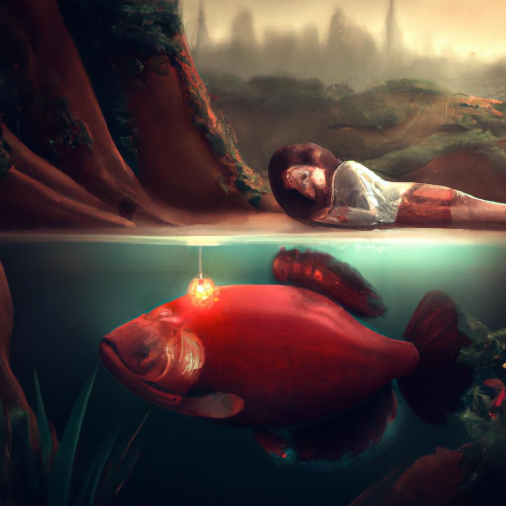 Imagem de capa do post Descubra o Significado de Sonhar com Peixe Beta! com um desenho digital