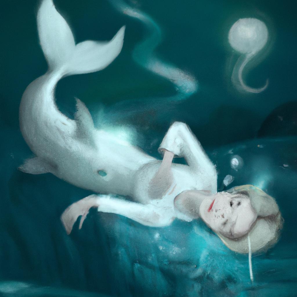 Imagem de capa do post Descubra o Significado de Sonhar com Peixe Branco Vivo! com um desenho digital